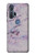 S3215 Seamless Pink Marble Case Cover Custodia per Motorola Edge+