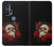 S3753 Dark Gothic Goth Skull Roses Case Cover Custodia per Motorola Edge+