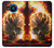 S0863 Hell Fire Skull Case Cover Custodia per Nokia 8.3 5G