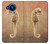 S2674 Seahorse Skeleton Fossil Case Cover Custodia per Nokia 8.3 5G