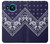 S3357 Navy Blue Bandana Pattern Case Cover Custodia per Nokia 8.3 5G