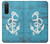 S3053 Marine Anchor Blue Case Cover Custodia per Sony Xperia 5 II