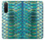 S3414 Green Snake Scale Graphic Print Case Cover Custodia per Sony Xperia 5 II