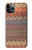 S3752 Zigzag Fabric Pattern Graphic Printed Case Cover Custodia per iPhone 11 Pro Max
