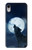 S3693 Grim White Wolf Full Moon Case Cover Custodia per iPhone XR