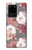 S3716 Rose Floral Pattern Case Cover Custodia per Samsung Galaxy S20 Ultra