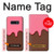 S3754 Strawberry Ice Cream Cone Case Cover Custodia per Samsung Galaxy S10e