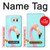 S3708 Pink Flamingo Case Cover Custodia per Samsung Galaxy S7 Edge