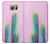 S3673 Cactus Case Cover Custodia per Samsung Galaxy S6