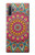 S3694 Hippie Art Pattern Case Cover Custodia per Samsung Galaxy Note 10 Plus