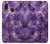 S3713 Purple Quartz Amethyst Graphic Printed Case Cover Custodia per Samsung Galaxy A20, Galaxy A30
