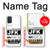 S3664 Airline Travel Luggage Label Case Cover Custodia per Samsung Galaxy A71