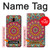 S3694 Hippie Art Pattern Case Cover Custodia per Samsung Galaxy J6+ (2018), J6 Plus (2018)