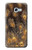 S3691 Gold Peacock Feather Case Cover Custodia per Samsung Galaxy A5 (2017)