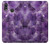 S3713 Purple Quartz Amethyst Graphic Printed Case Cover Custodia per Huawei P20 Lite