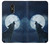 S3693 Grim White Wolf Full Moon Case Cover Custodia per LG K10 (2018), LG K30