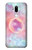 S3709 Pink Galaxy Case Cover Custodia per LG G7 ThinQ