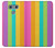 S3678 Colorful Rainbow Vertical Case Cover Custodia per LG G6