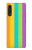 S3678 Colorful Rainbow Vertical Case Cover Custodia per LG Velvet
