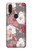 S3716 Rose Floral Pattern Case Cover Custodia per Motorola One Action (Moto P40 Power)