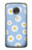 S3681 Daisy Flowers Pattern Case Cover Custodia per Motorola Moto G7, Moto G7 Plus