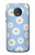 S3681 Daisy Flowers Pattern Case Cover Custodia per Motorola Moto G6