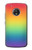 S3698 LGBT Gradient Pride Flag Case Cover Custodia per Motorola Moto G5 Plus