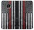 S3687 Firefighter Thin Red Line American Flag Case Cover Custodia per Motorola Moto E4 Plus