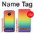 S3698 LGBT Gradient Pride Flag Case Cover Custodia per Motorola Moto E4