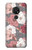 S3716 Rose Floral Pattern Case Cover Custodia per Nokia 7.2