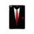S1805 Black Suit Case Cover Custodia per iPad mini 4, iPad mini 5, iPad mini 5 (2019)