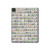 S1051 Mahjong Case Cover Custodia per iPad Pro 11 (2021,2020,2018, 3rd, 2nd, 1st)