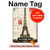 S2108 Eiffel Tower Paris Postcard Case Cover Custodia per iPad 9.7 (2017,2018), iPad 6, iPad 5