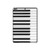 S2082 One Octave Piano Case Cover Custodia per iPad Pro 10.5, iPad Air (2019, 3rd)