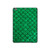 S2704 Green Fish Scale Pattern Graphic Case Cover Custodia per iPad Pro 10.5, iPad Air (2019, 3rd)
