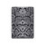 S2855 White Rattle Snake Skin Graphic Printed Case Cover Custodia per iPad Pro 10.5, iPad Air (2019, 3rd)