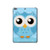 S3029 Cute Blue Owl Case Cover Custodia per iPad Pro 10.5, iPad Air (2019, 3rd)