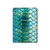 S3414 Green Snake Scale Graphic Print Case Cover Custodia per iPad Pro 10.5, iPad Air (2019, 3rd)