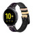 CA0011 Payphone Vintage Cinturino in pelle e silicone Smartwatch per Samsung Galaxy Watch, Gear, Active
