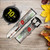 CA0013 Girl in The Rain Cinturino in pelle e silicone Smartwatch per Samsung Galaxy Watch, Gear, Active