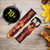 CA0049 Fire Guitar Burn Cinturino in pelle e silicone Smartwatch per Samsung Galaxy Watch, Gear, Active