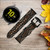 CA0068 Snake Skin Cinturino in pelle e silicone Smartwatch per Samsung Galaxy Watch, Gear, Active