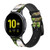 CA0144 Panda Enjoy Eating Cinturino in pelle e silicone Smartwatch per Samsung Galaxy Watch, Gear, Active CA0144 Panda Enjoy Eating Cinturino in pelle e silicone Smartwatch per Samsung Galaxy Watch, Gear, Active