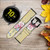 CA0249 Vintage Flowers Cinturino in pelle e silicone Smartwatch per Samsung Galaxy Watch, Gear, Active