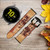 CA0340 Dragon Metal Texture Graphic Printed Cinturino in pelle e silicone Smartwatch per Samsung Galaxy Watch, Gear, Active