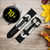 CA0354 Jesus Statue Christ Rio de Janeiro Cinturino in pelle e silicone Smartwatch per Samsung Galaxy Watch, Gear, Active