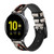 CA0382 Muay Thai Kickboxing Martial Art Cinturino in pelle e silicone Smartwatch per Samsung Galaxy Watch, Gear, Active