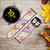 CA0547 Sweet Flower Painting Cinturino in pelle e silicone Smartwatch per Samsung Galaxy Watch, Gear, Active