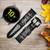CA0595 Funny Monkey God Father Cinturino in pelle e silicone Smartwatch per Samsung Galaxy Watch, Gear, Active