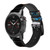 CA0026 Aquarium Cinturino in pelle e silicone Smartwatch per Garmin Smartwatch